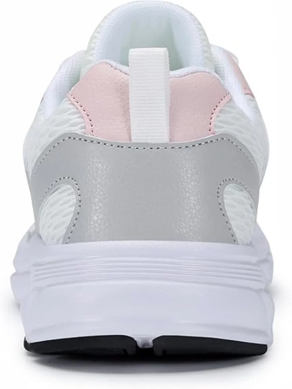 Women's Pink White Walking Shoes Comfortable Running Casual Tennis Sneakers